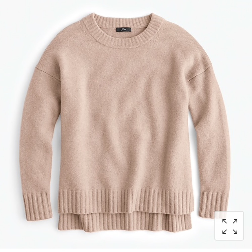 J. Crew Oversized Crewneck Sweater